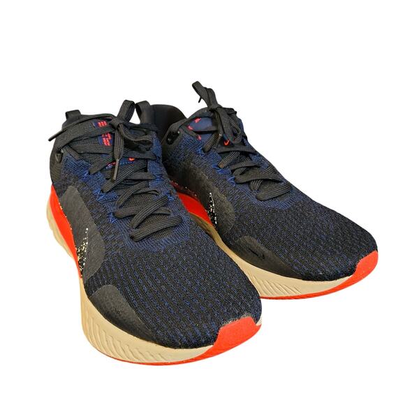 Nike React Infinity Run Flyknit 3 running shoeBlack/Obsidian/Bright Crimson 15 main image 4